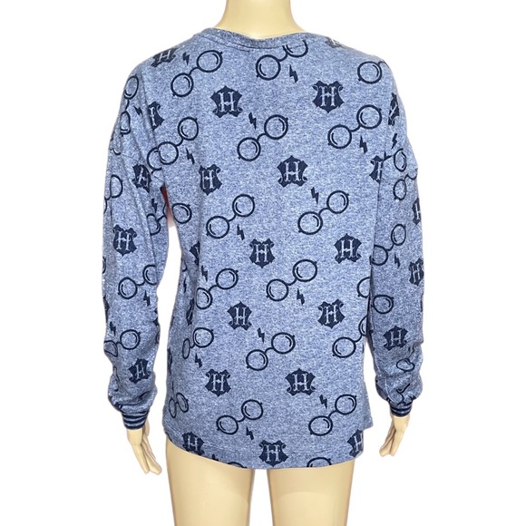 Harry Potter Hogwarts Long Sleeve Knit top Size Medium - Picture 3 of 5